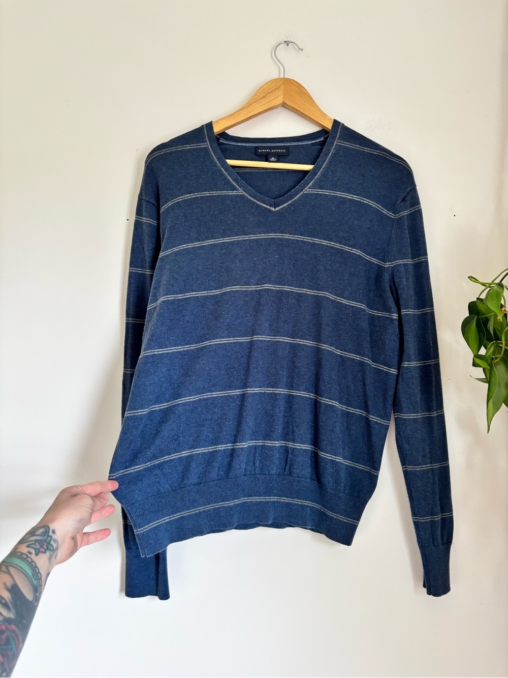 Banana Republic Silk Cotton Cashmere Luxury Blend Sweater - Picture 1 of 6